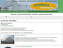 Tablet Screenshot of folienhaus.at